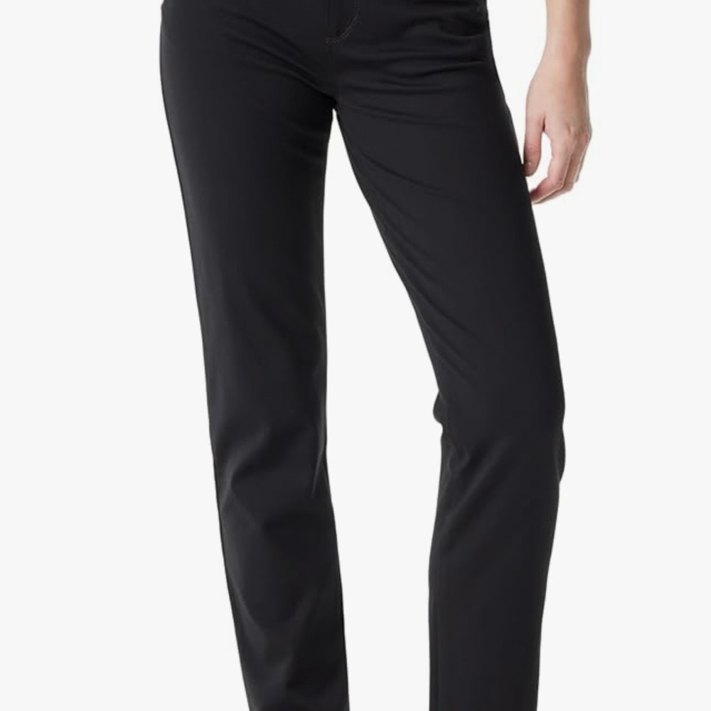 Gloria Vanderbilt Amanda knit high rise pointe pants.
